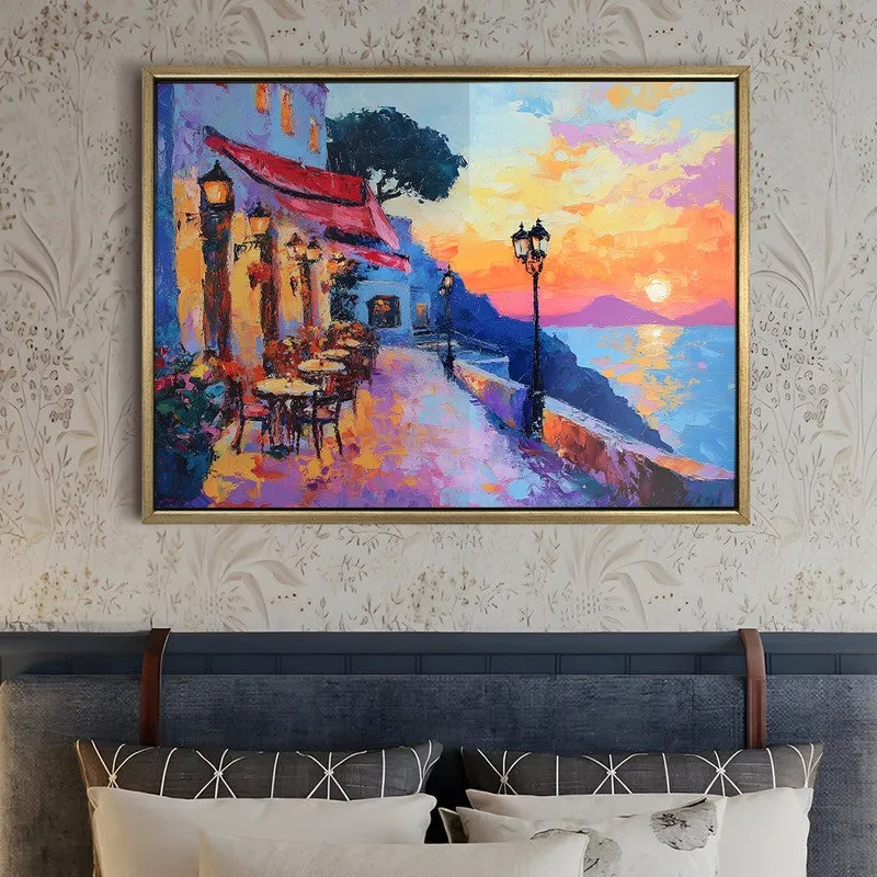 Alfresco Canvas Wall Painting With Frame media 5