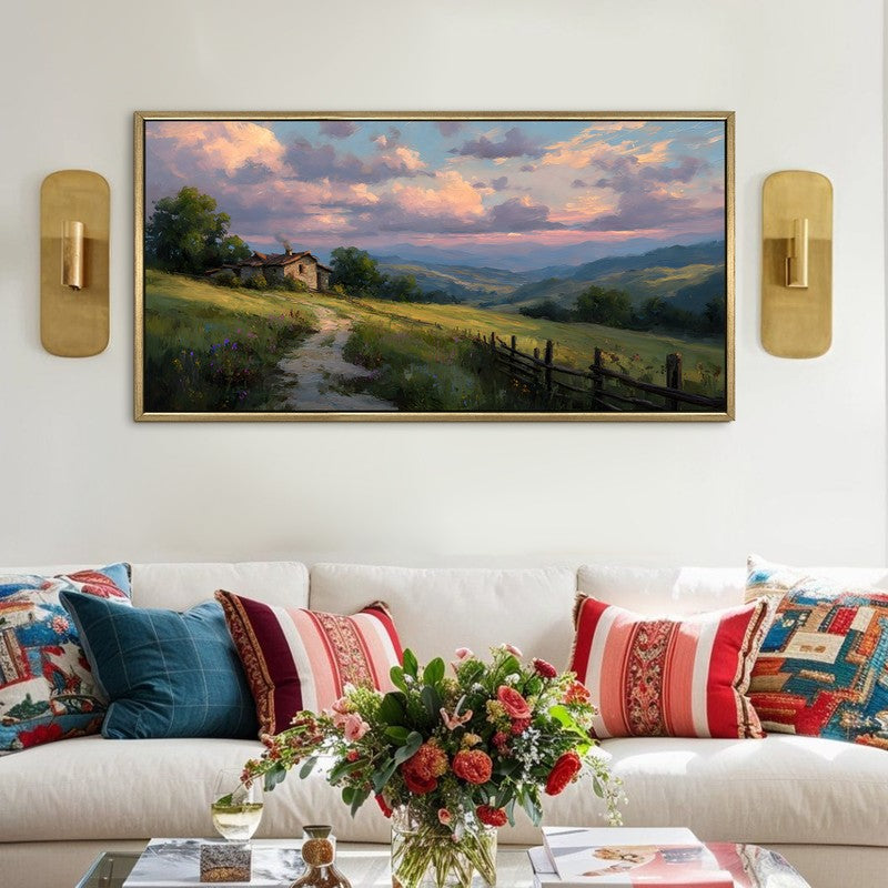 Quietlands Canvas Wall Painting With Frame