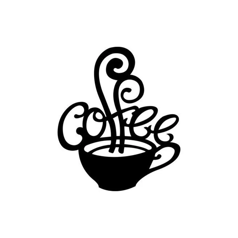Coffee Black Iron Wall Accent media 3