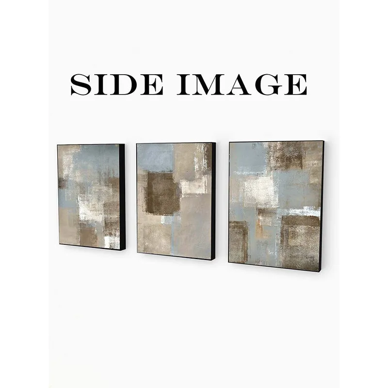 Block Shade Wall Painting - Set Of Three media 4
