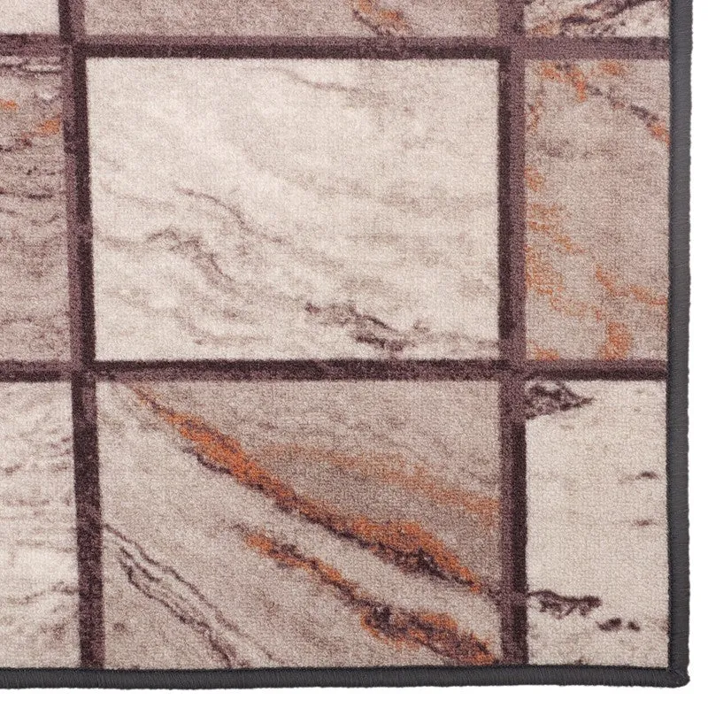 Mosaic Nylon Runner Rug media 4