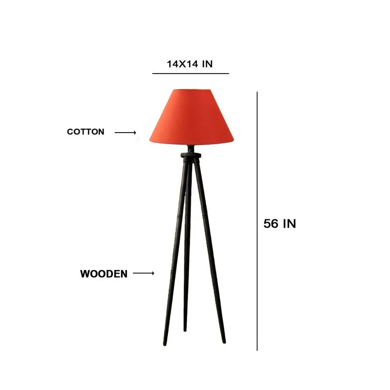 TriElite Conical Floor Lamp (Orange) media 6