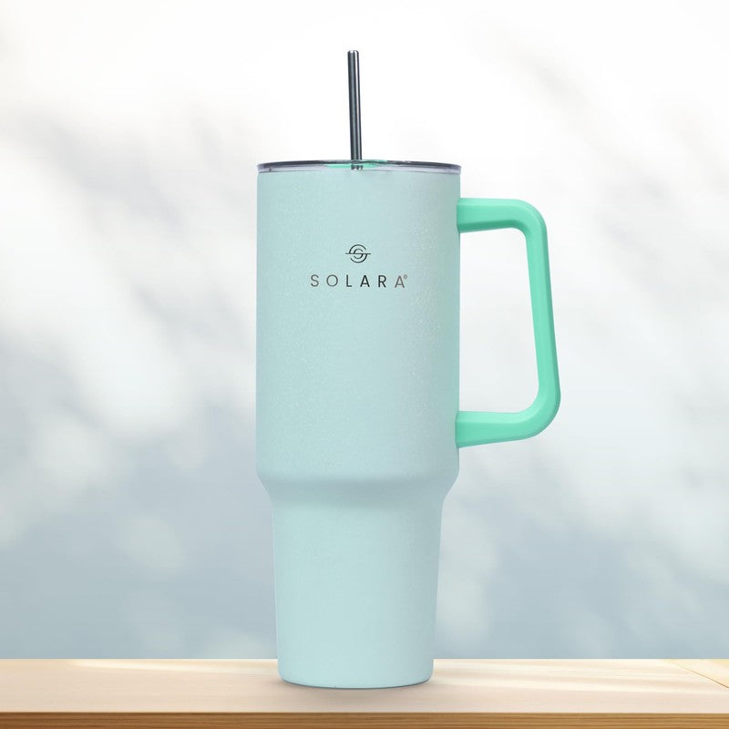 Solara Urban Chill Stainless Steel Tumbler (1200 ML) - Blue media 3