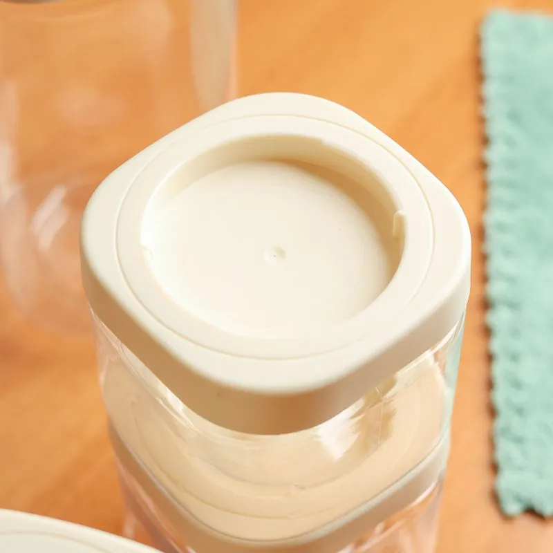 ClearStack White Clear PET Container - Set of Nine media 5
