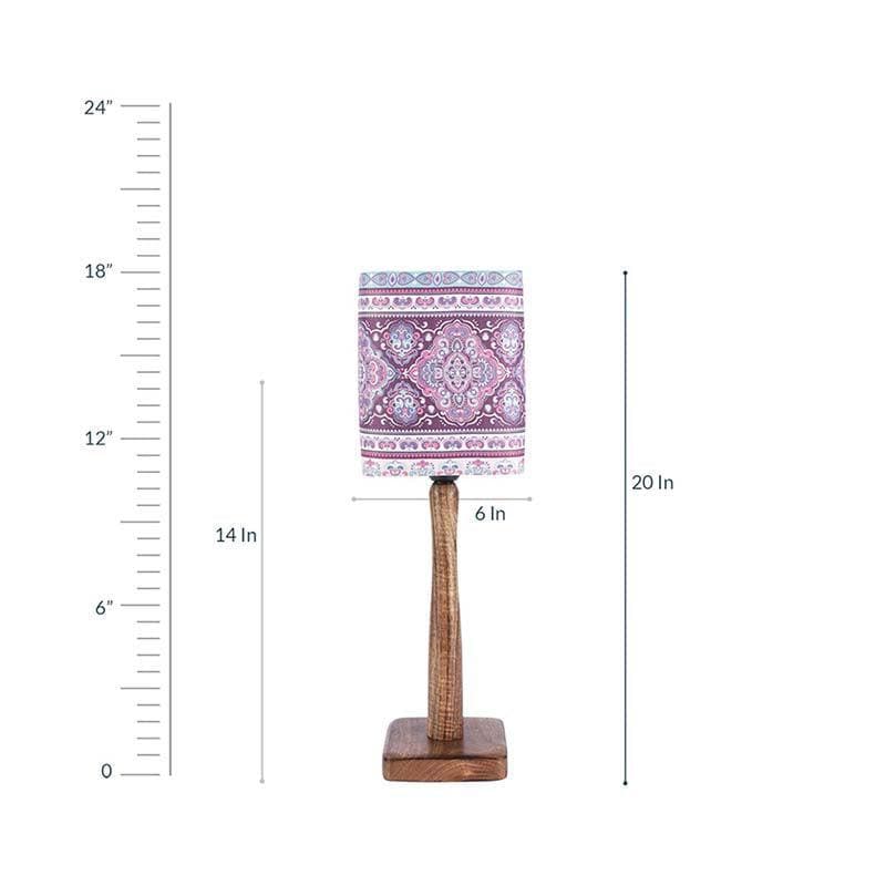 Aztec Fabric Table Lamp - Multicolor media 5