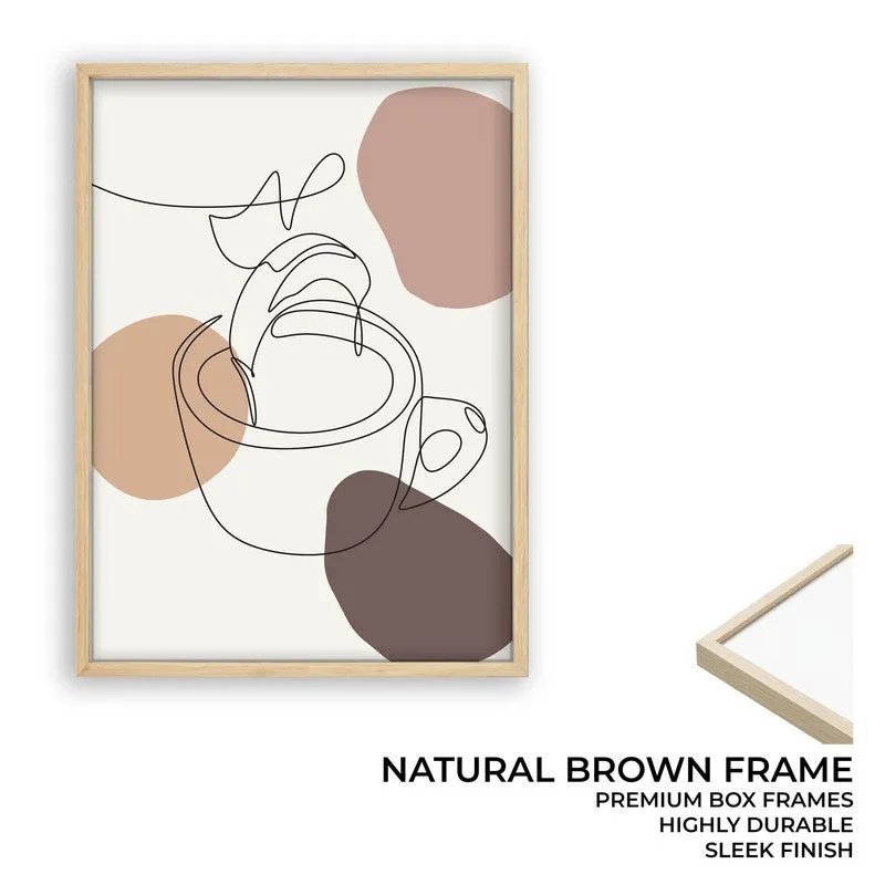 Caffeine Archival Canvas Wall Art - Brown media 10