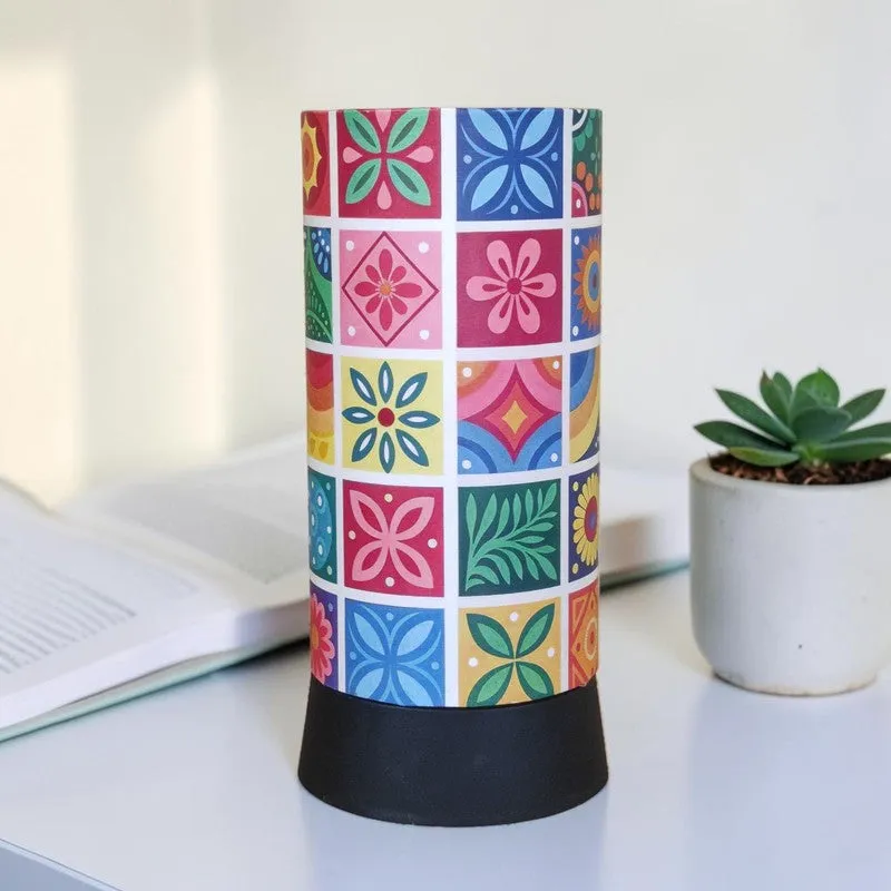 Retro Tile Handmade Table Lamp media 3