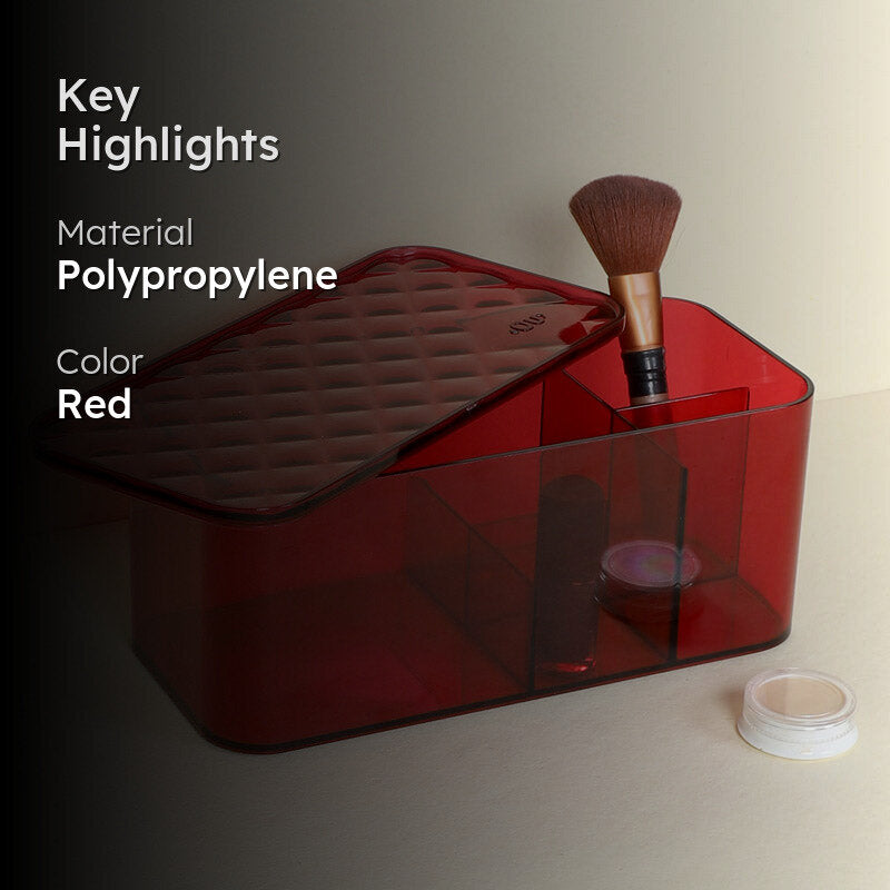 Maxa Makeup Organizer - Red media 2