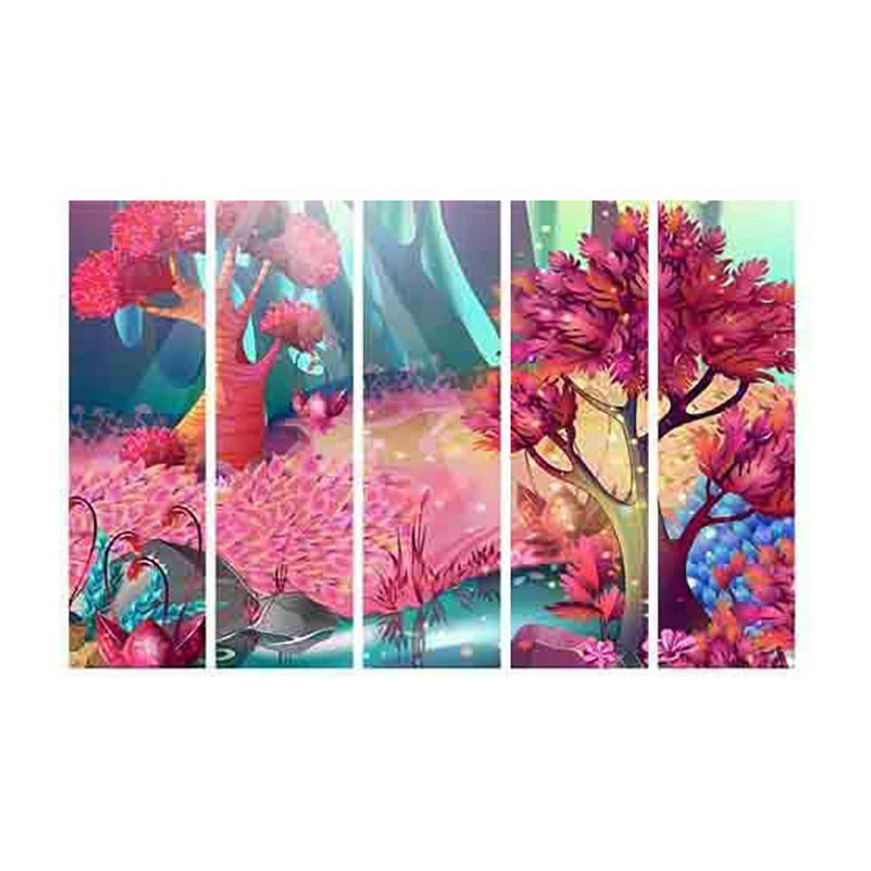 Fairyland Canvas Wall Art - Five Piece Set media 3