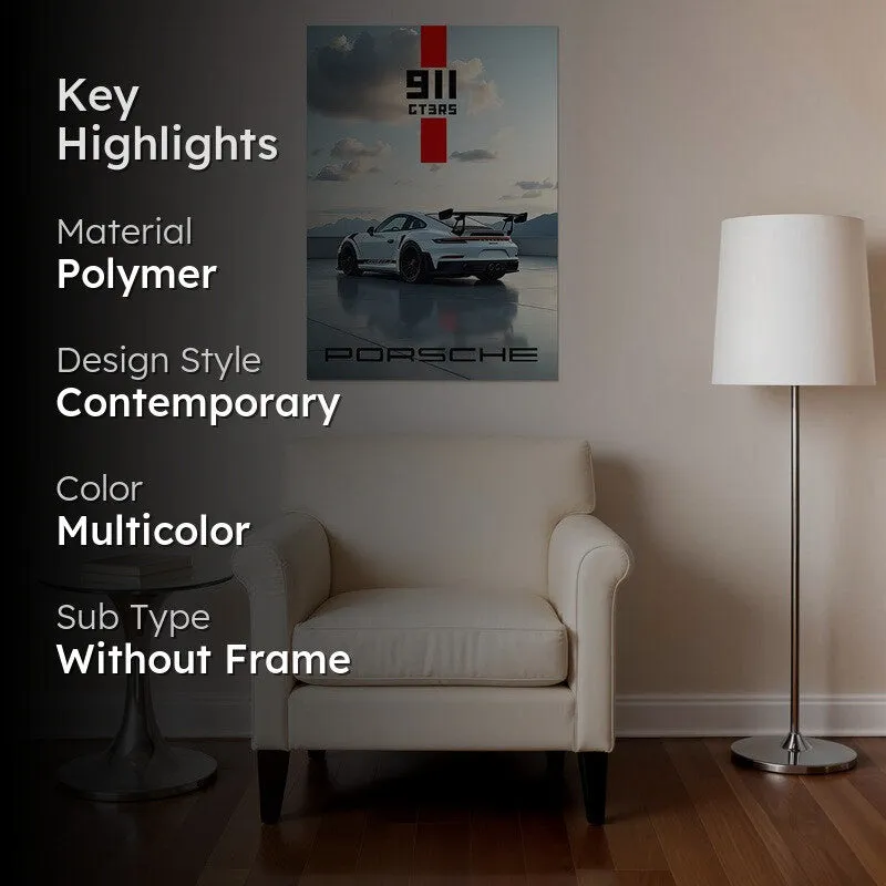 Porsche Performance Wall Poster media 2