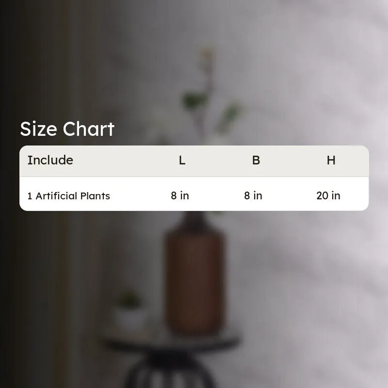 Elegant Magnolia Flower Stick For Modern Spaces - White media 6