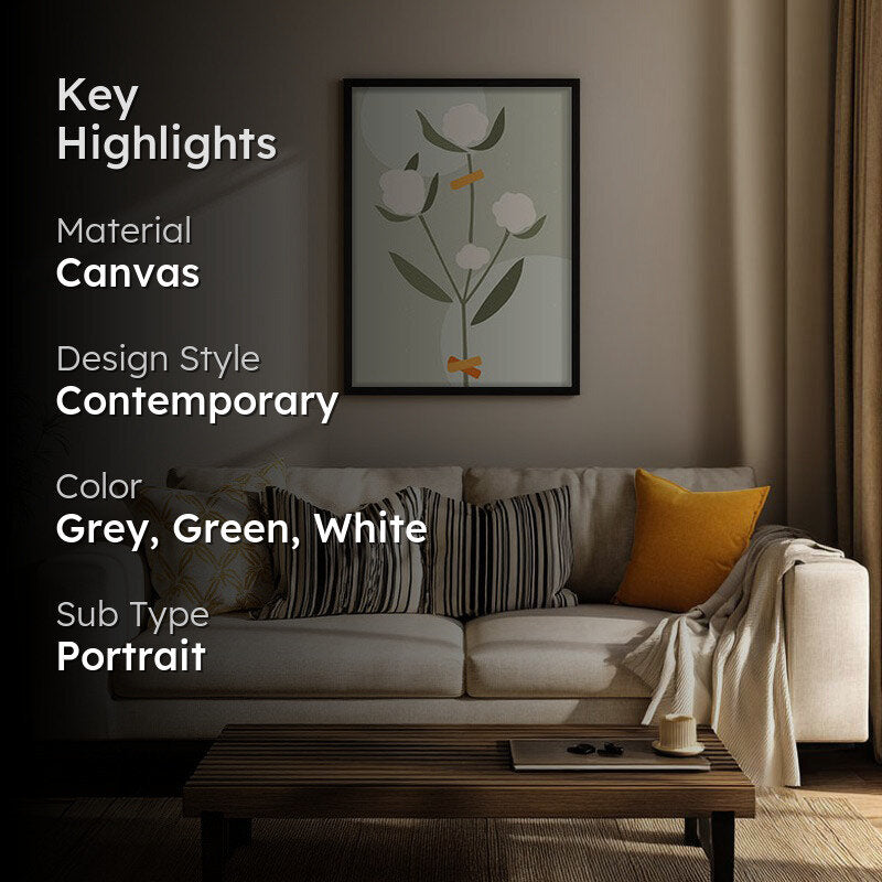 Eden's Tapestry Wall Art - Black Frame media 2