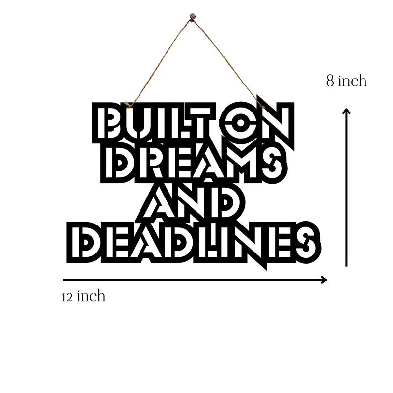 Dreams & Deadliness Mild Steel Wall Accent media 5
