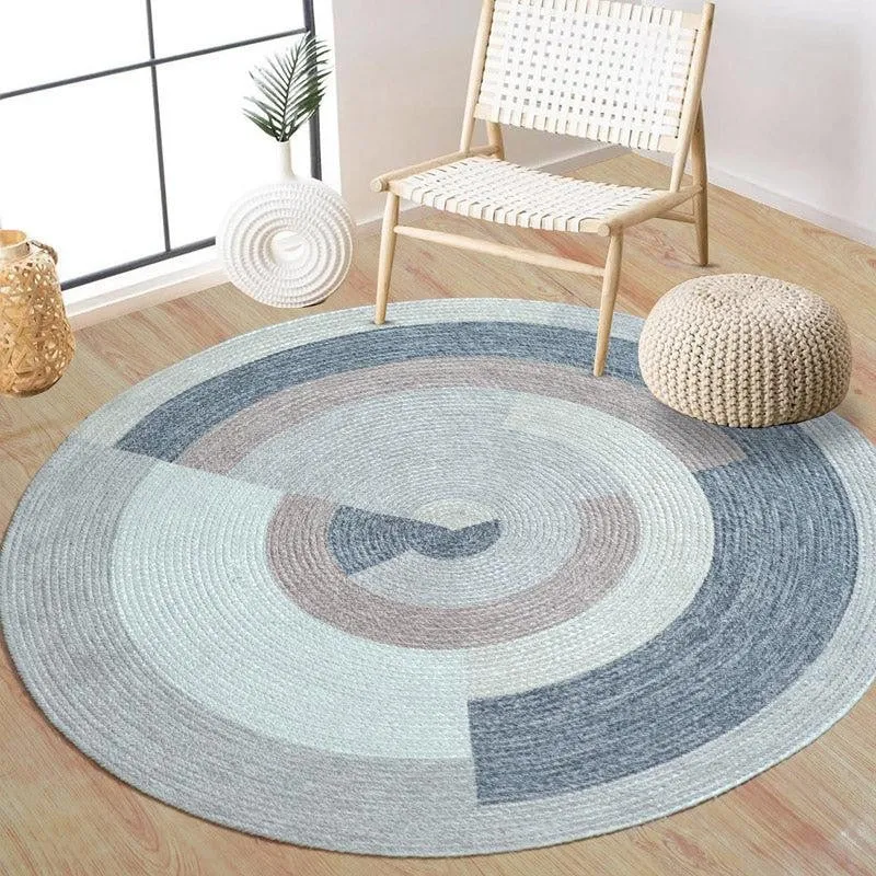Quosa Round Cotton Rug media 4