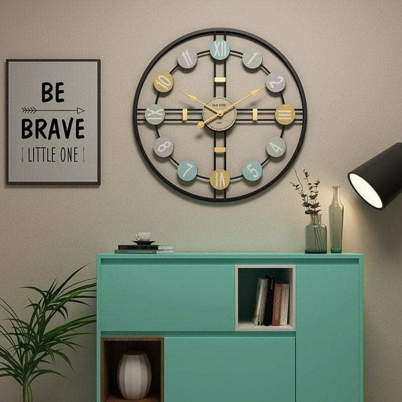 Dialy Silent Wall Clock - Black media 5