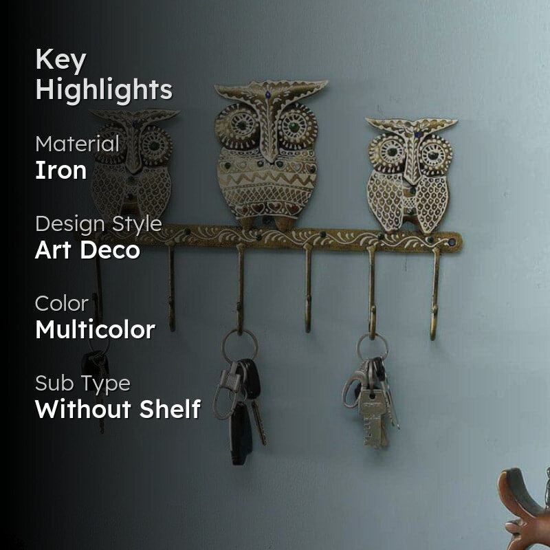 Owl Parliament Key Holder media 2