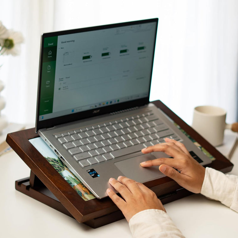 Ashwa Parade Wood Laptop Stand media 5
