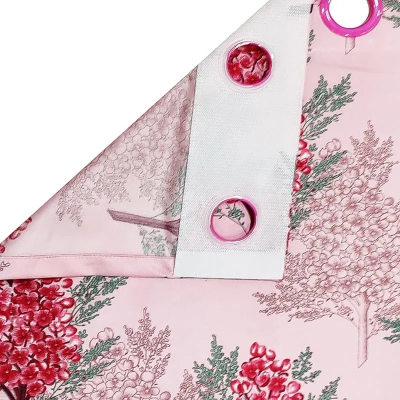 Casmine Floral Curtain - Set Of Two media 4