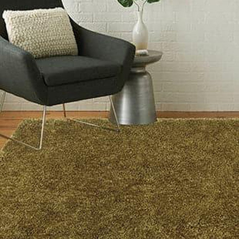 Table Tufted Woven Whisper Rug - Olive Green media 3