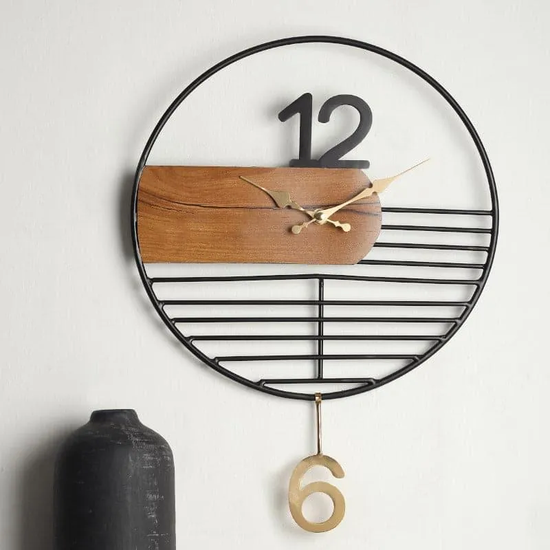 Brosa Abstract Wall Clock media 1
