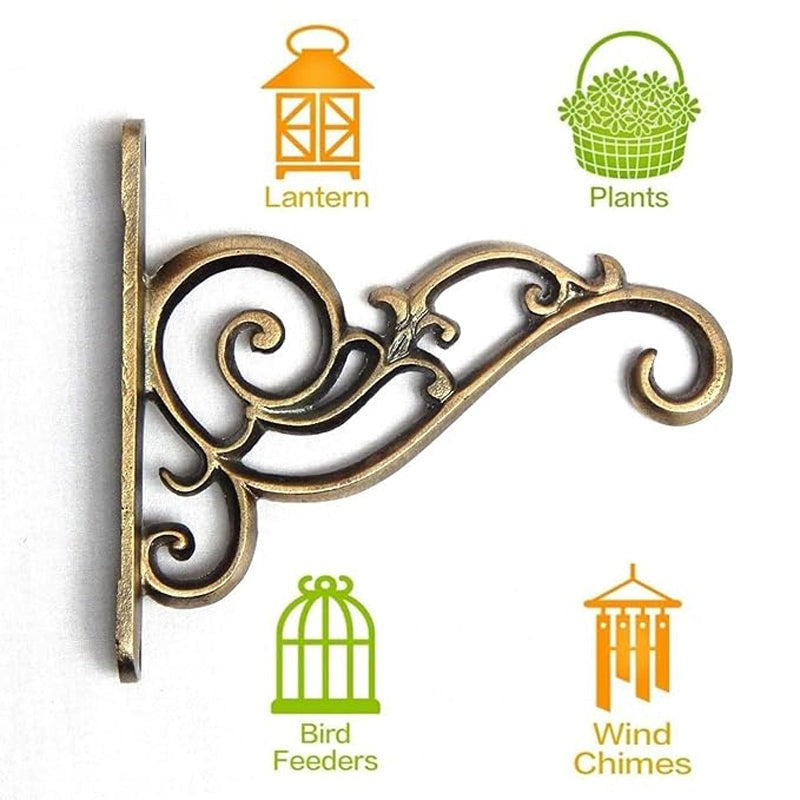 Amiya Wall Bracket (Antique Gold) - Set Of Two media 6