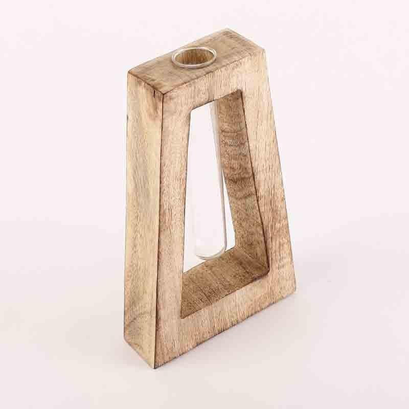 Rhombus Testube Planter - Brown media 8