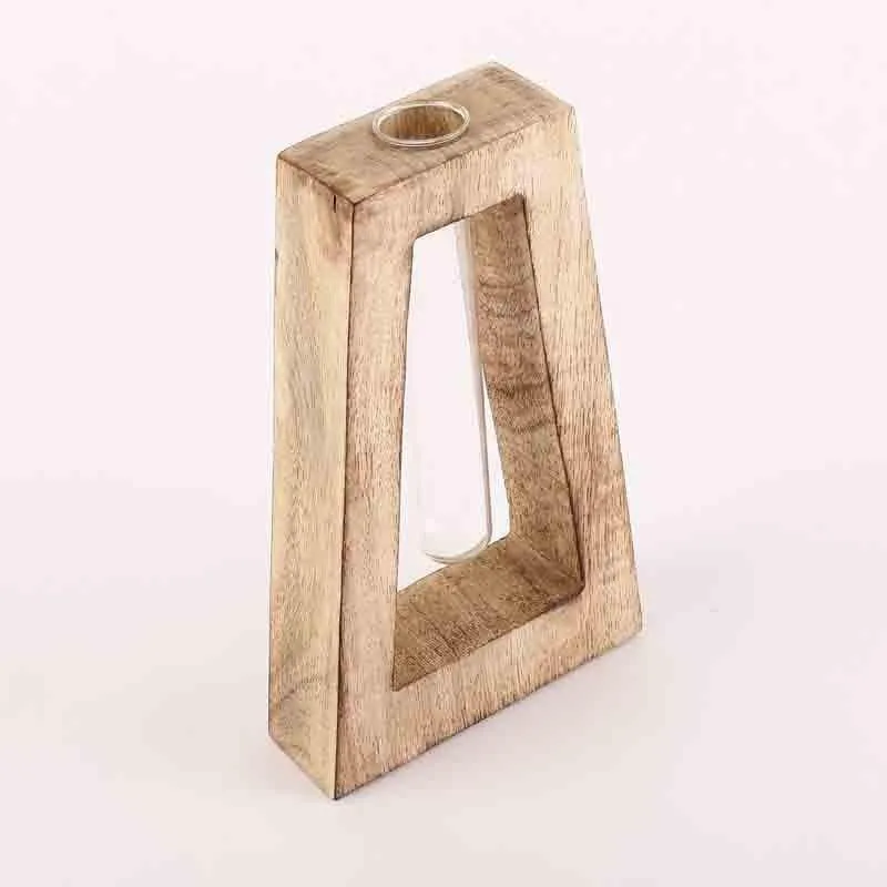 Rhombus Testube Planter - Brown media 8