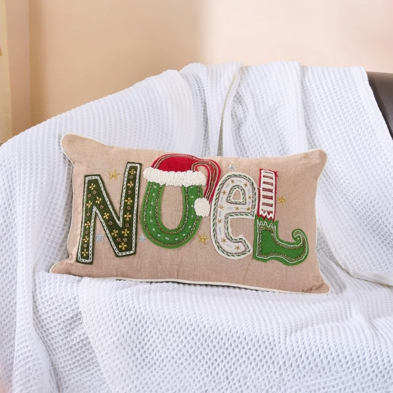 Noel Elegance Cotton Cushion
