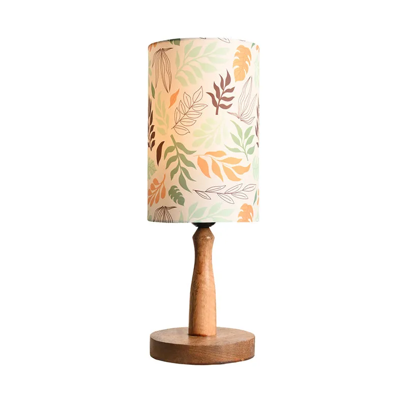 Autumn Fern Fabric Table Lamp - Multicolor media 5