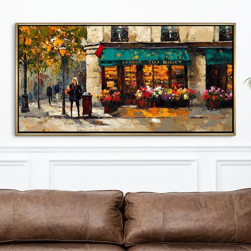 Boutique Bindings Canvas Wall Painting With Frame media 4