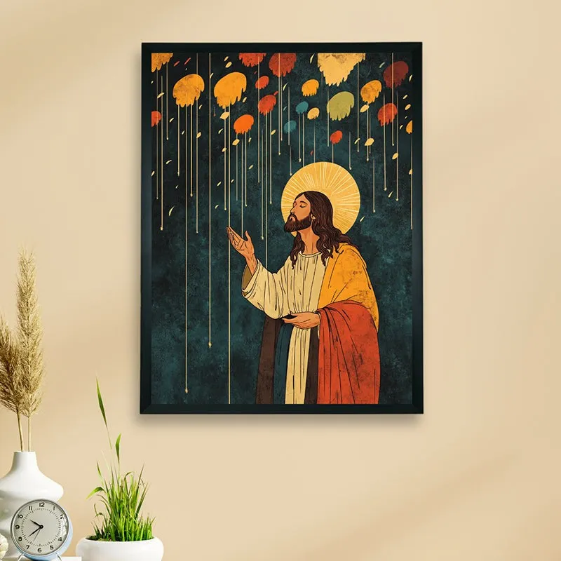 Colors Of Christ Wall Art With Resin Frame media 3