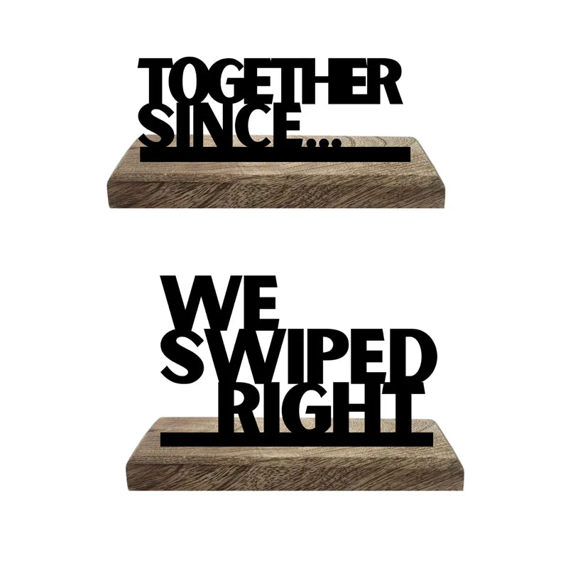 Together Typography Showpiece - Set Of Two media 4