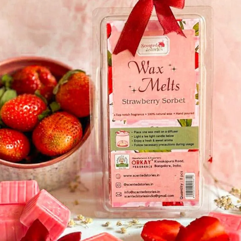 Scentora Wax Melt (Strawberry) - Set Of Sixteen media 3
