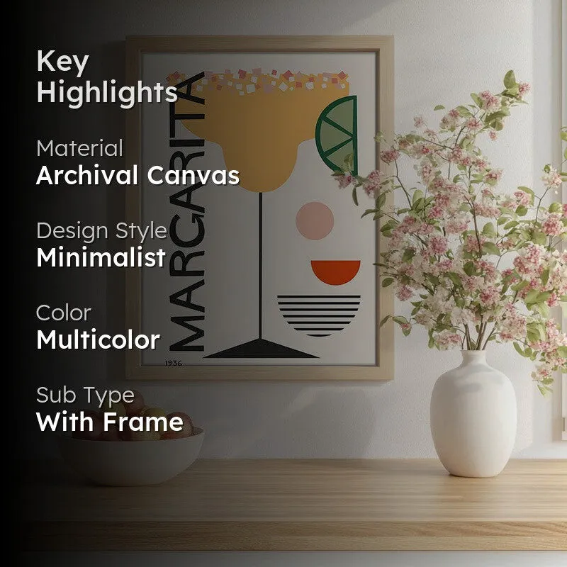 Marcarita Archival Canvas Wall Art - Brown media 2