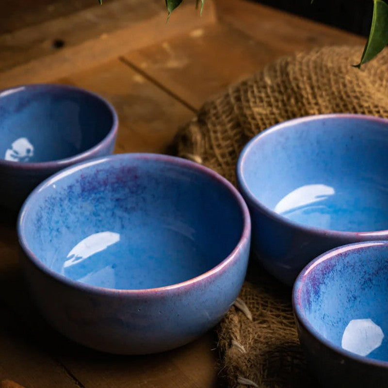 Periela Handmade Snack Bowl - 400 ML - Set of Two