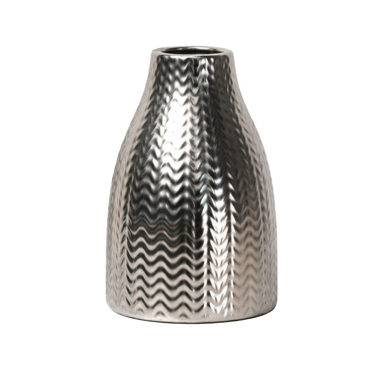 Sculptora Ceramic Vase - Silver media 3