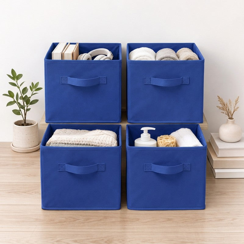 Laxis FlexiFold Fabric Cloth Organizers - Set Of Four