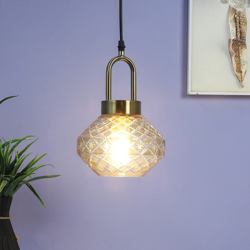 Vintage Style Pendant Glass Ceiling Lamp
