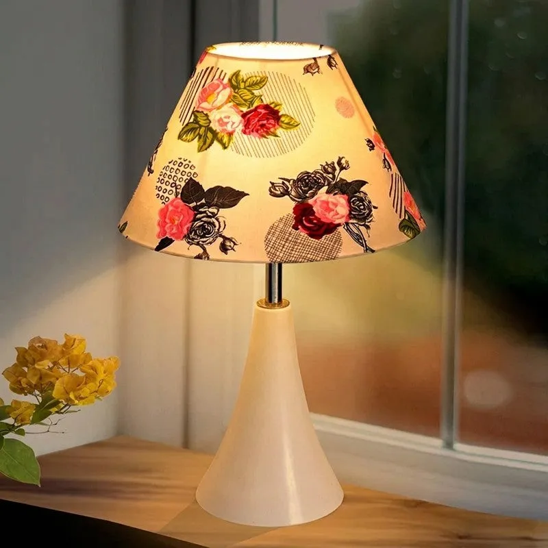 Arrido Rosa Pleat Metal Table Lamp - Multicolor media 1