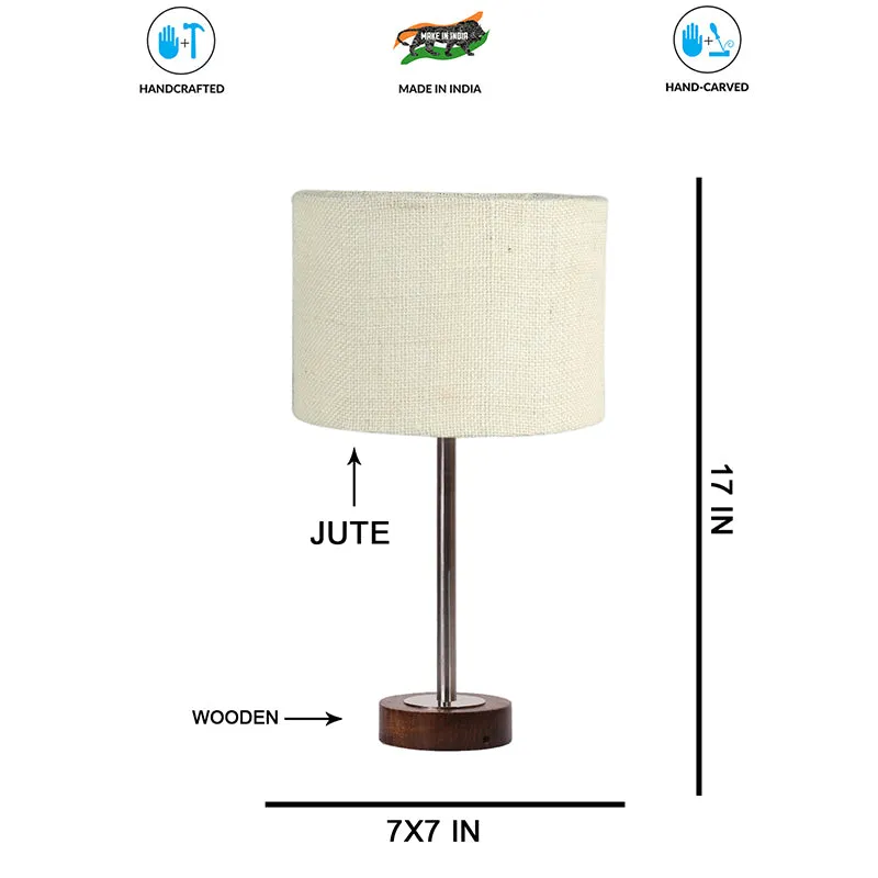 Sienna Rodin Wooden Table Lamp - White media 8