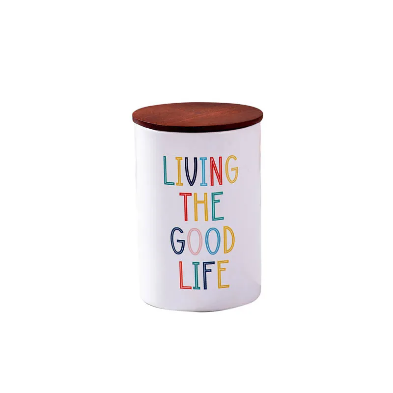 Living The Good Life Storage Jar media 3