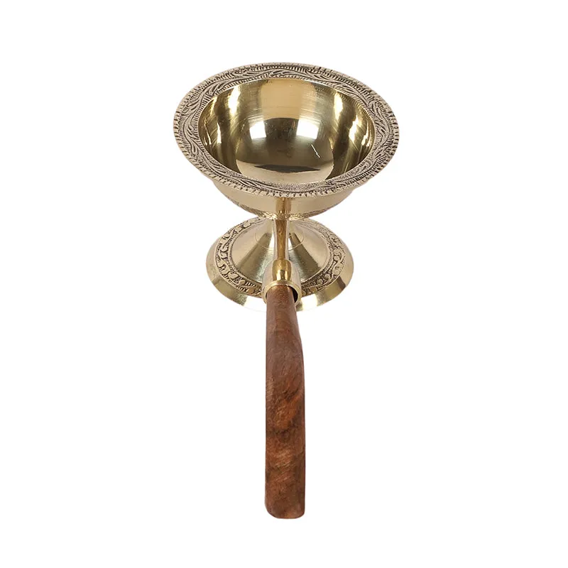 Sacred Spiral Steel Incense Holder media 4
