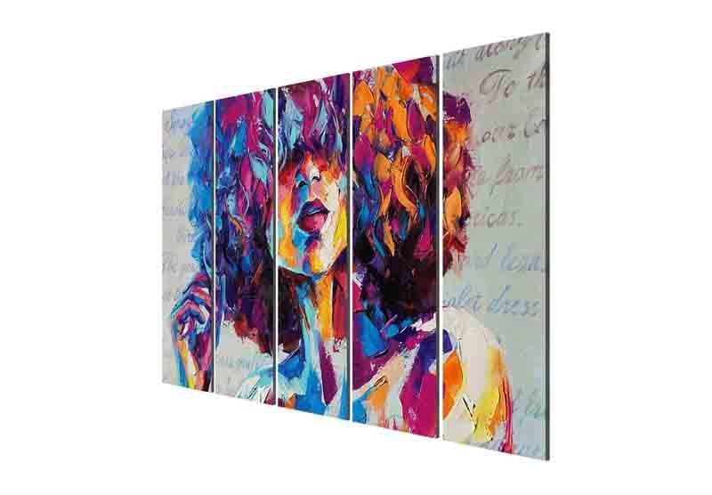 Senora Wall Art - Five Piece Set media 5