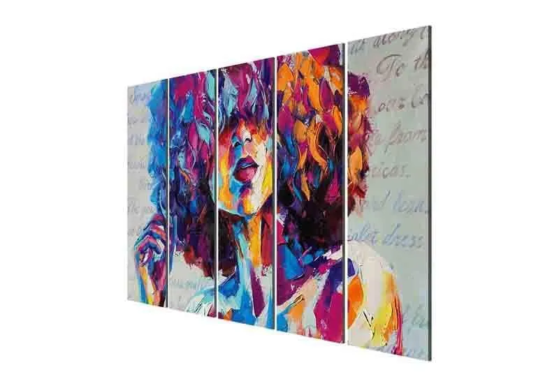 Senora Wall Art - Five Piece Set media 5