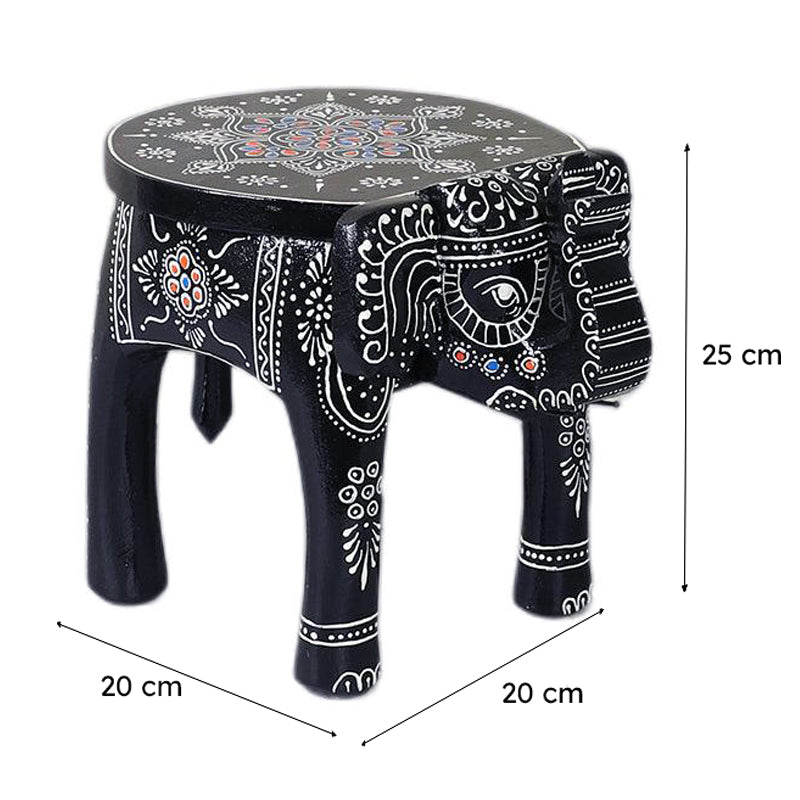 Regal Hastina II Mango Wood Stool media 7