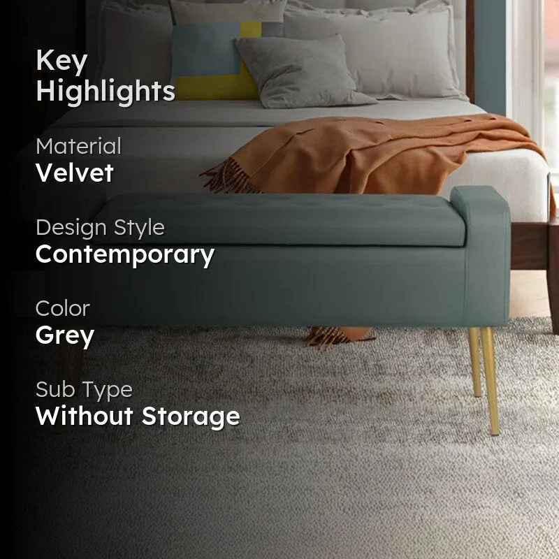 Jillia Bench - Grey media 2