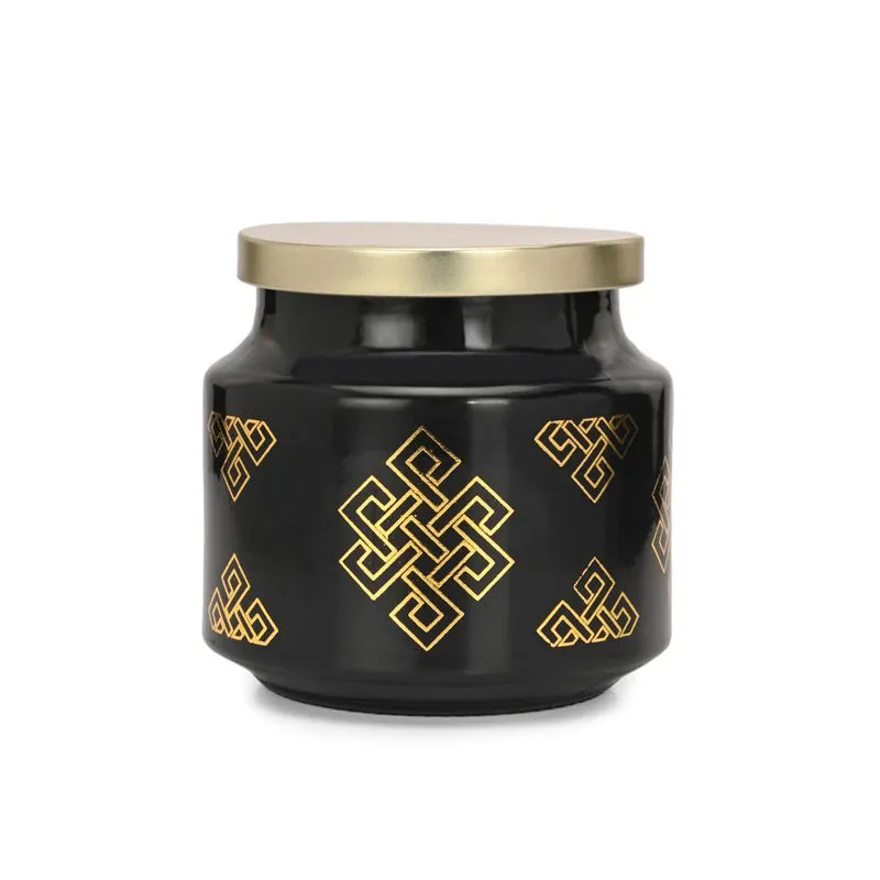 Rangoli Seal Airtight Jar (Black) - 550 mL media 4