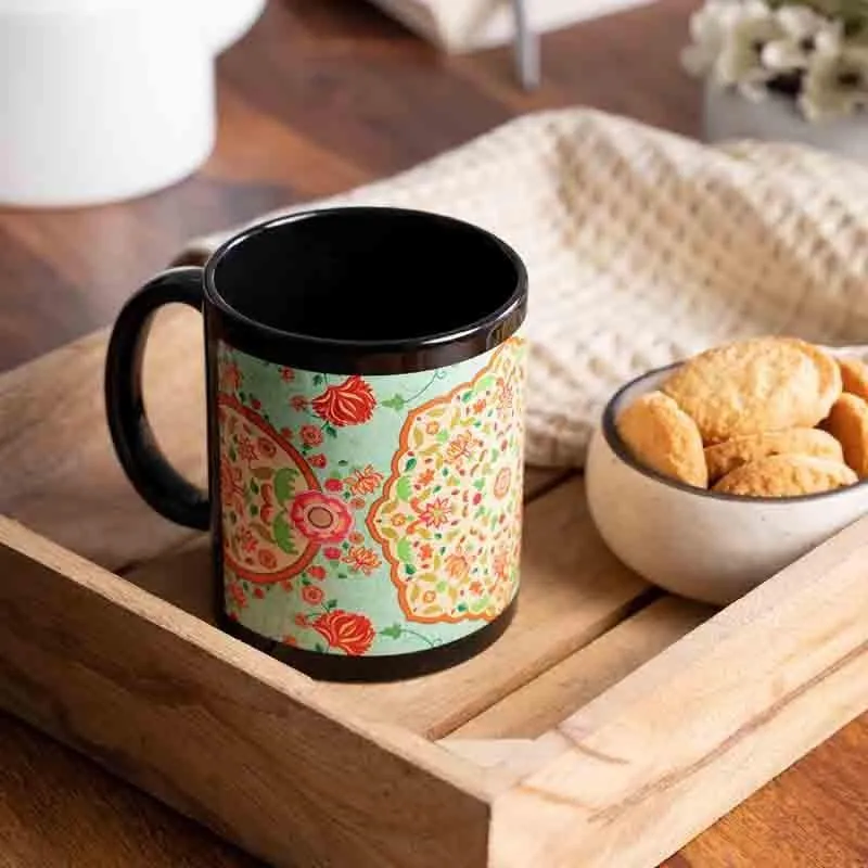 Ornate Ceramic Coffee Mug (325 mL) media 1