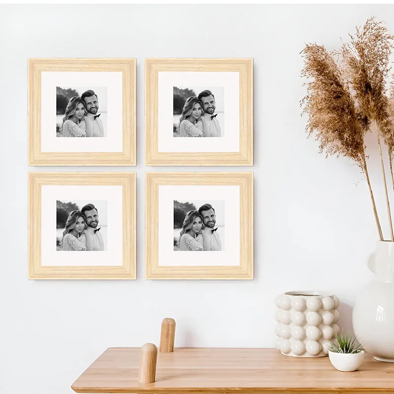 Time & Timber Photo Frame (White) - Set Of Four media 1