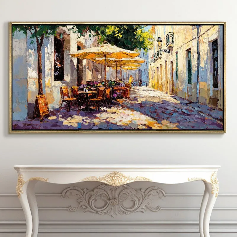 Solitude Canvas Wall Painting With Frame media 5
